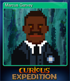 Series 1 - Card 12 of 14 - Marcus Garvey