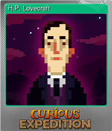 Series 1 - Card 1 of 14 - H.P. Lovecraft