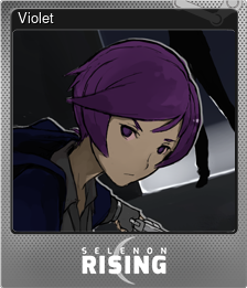 Series 1 - Card 1 of 6 - Violet