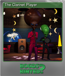 Series 1 - Card 5 of 5 - The Clarinet Player