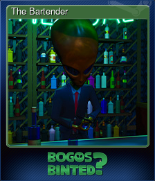 Series 1 - Card 3 of 5 - The Bartender