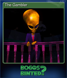 Series 1 - Card 2 of 5 - The Gambler