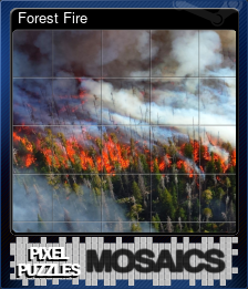 Series 1 - Card 3 of 8 - Forest Fire
