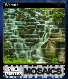 Series 1 - Card 8 of 8 - Waterfall