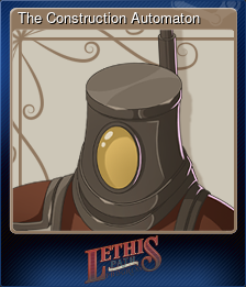 Series 1 - Card 4 of 5 - The Construction Automaton