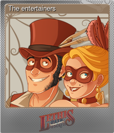 Series 1 - Card 5 of 5 - The entertainers