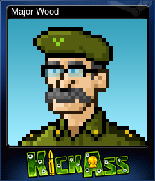 Series 1 - Card 5 of 8 - Major Wood