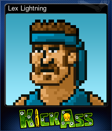 Series 1 - Card 1 of 8 - Lex Lightning