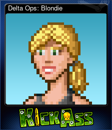 Series 1 - Card 4 of 8 - Delta Ops: Blondie
