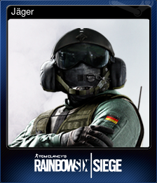 Series 1 - Card 8 of 10 - Jäger