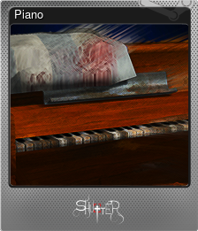 Series 1 - Card 5 of 5 - Piano