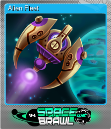 Series 1 - Card 5 of 14 - Alien Fleet