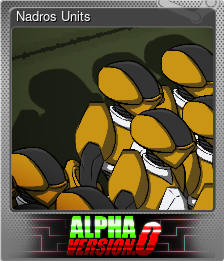 Series 1 - Card 1 of 5 - Nadros Units