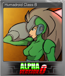 Series 1 - Card 2 of 5 - Humadroid Class-B