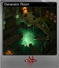 Series 1 - Card 1 of 6 - Generator Room