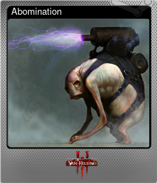 Series 1 - Card 5 of 6 - Abomination