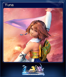 Series 1 - Card 2 of 8 - Yuna