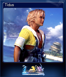 Series 1 - Card 1 of 8 - Tidus