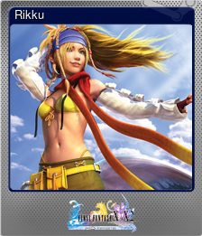 Series 1 - Card 7 of 8 - Rikku