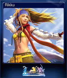 Series 1 - Card 7 of 8 - Rikku