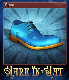 Series 1 - Card 3 of 7 - Shoe