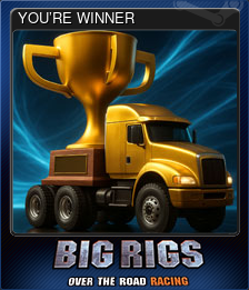 Series 1 - Card 1 of 10 - YOU’RE WINNER