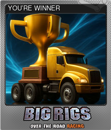 Series 1 - Card 1 of 10 - YOU’RE WINNER