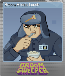 Series 1 - Card 2 of 6 - Broom Hilda's Lunch