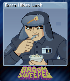 Series 1 - Card 2 of 6 - Broom Hilda's Lunch