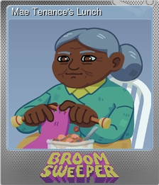 Series 1 - Card 3 of 6 - Mae Tenance's Lunch