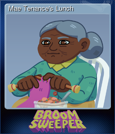 Series 1 - Card 3 of 6 - Mae Tenance's Lunch