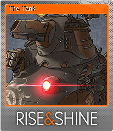 Series 1 - Card 1 of 6 - The Tank