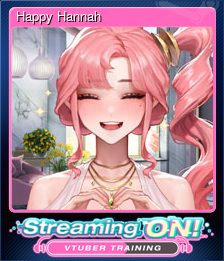 Series 1 - Card 5 of 5 - Happy Hannah