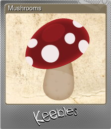 Series 1 - Card 6 of 7 - Mushrooms