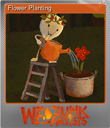 Series 1 - Card 1 of 6 - Flower Planting