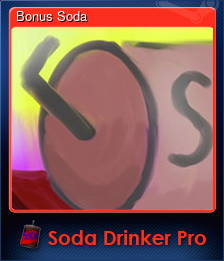 Series 1 - Card 1 of 6 - Bonus Soda