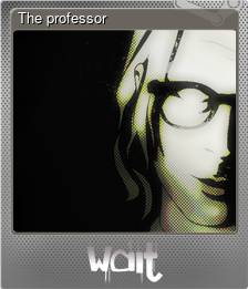 Series 1 - Card 2 of 5 - The professor