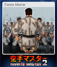 Series 1 - Card 2 of 7 - Karate Master