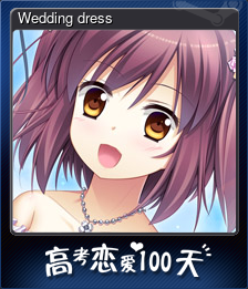 Series 1 - Card 7 of 9 - Wedding dress