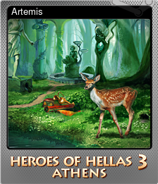 Series 1 - Card 2 of 6 - Artemis