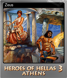 Series 1 - Card 6 of 6 - Zeus