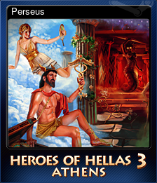 Series 1 - Card 4 of 6 - Perseus