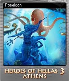 Series 1 - Card 5 of 6 - Poseidon