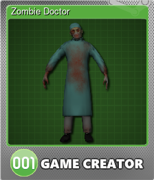 Series 1 - Card 5 of 8 - Zombie Doctor