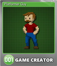 Series 1 - Card 8 of 8 - Platformer Guy