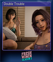 Series 1 - Card 13 of 15 - Double Trouble