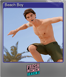 Series 1 - Card 14 of 15 - Beach Boy