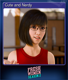 Series 1 - Card 6 of 15 - Cute and Nerdy
