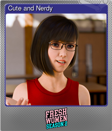 Series 1 - Card 6 of 15 - Cute and Nerdy