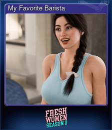 Series 1 - Card 9 of 15 - My Favorite Barista